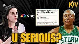 Caitlin Clark TAKES OVER NBC as Nneka Ogwumike ATTEMPTS to STRANGLE WNBA OWNERS