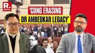 Congress Erasing Dr Ambedkar's Legacy: Kiren Rijiju's Big Charge | Ambedkar Row | Congress