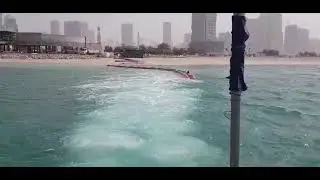 Silt Curtain Relocation at Al Mamzar Beach Development Project
