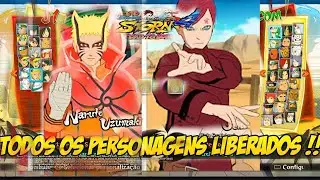NARUTO STORM 4 - COMO DESBLOQUEAR TODOS OS PERSONAGENS