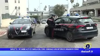 Barletta - In fiamme auto di famiglia del consigliere comunale Luigi Antonucci