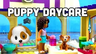 LEGO FRIENDS PUPPY 🐶 DAYCARE STOP MOTION [compilation] Lego friends stop motion animation