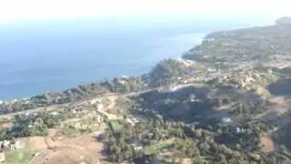 Flying over Paradise Cove in Malibu California - 091307 - PapaBrazzi Report