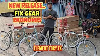 Review Sepeda Fixie ELEMENT Tory Fx | Fix gear budget pelajar