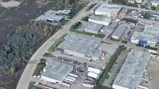 Vue a&eacute;rienne - 3825 rue Jean Marchand