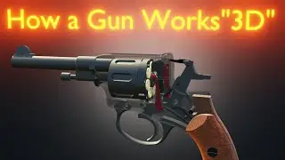 How a Revolver Works - 3D Animation
