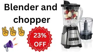 Hamilton Beach Power Elite Blender | Best Smoothie Maker 2023 | 12 Functions | 40 Oz Glass Jar ||