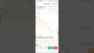 BTC Current Price Reached At 22.97k $ #cryptopedia #bitcoin