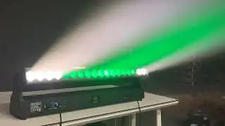 Pixel Mapping LED Rotation Bar Zoom 18x40w RGBW 4 in1