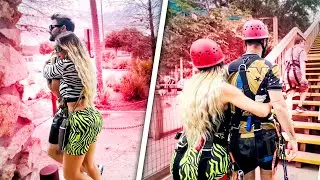 FLAGREI LAÍS E REZENDE NO PARQUE!!