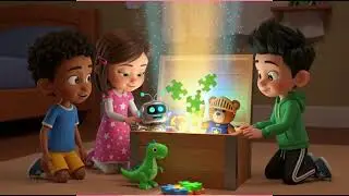 Time-Traveling Toybox | Fun Kids Adventure Song | Dinosaurs, Knights & Future Skates!