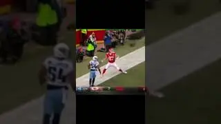 Travis Kelce&rsquo;s first career playoff touchdown in 2018! #chiefskingdom #nfl #kelce #playoffs