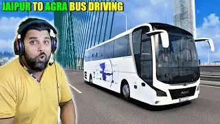 Jaipur to Agra Bus Drive in Bus Simulator Ultimate | Best Bus Simulator Games For Android