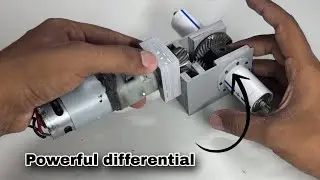 how to make a powerful gearbox for rc tractor 🚜