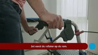 Zo klap je een rollator in