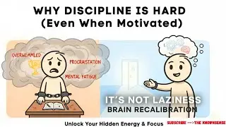 Why Discipline Feels So Hard  And It’s Not Laziness | Psychology Explained