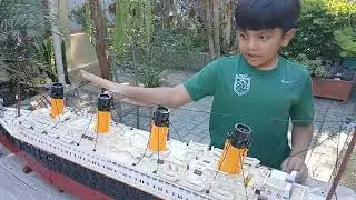 Lego Titanic building blocks, thanks to all subscribers