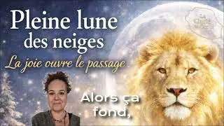  Lune des Neiges ♌ Une lune seuil 🌕 Se purifier, ralentir 🛑 & ouvrir le cœur ❤️ avant l’accélération