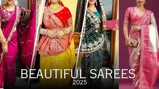 New Latest Saree design ideas for Girls and women || Party wear  saree designs || #saree #sarees