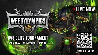 DAY 1: WEEDYLYMPICS 2025 🏆 8V8 BG BLITZ TOURNAMENT
