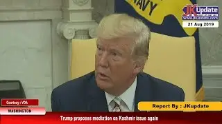 Trump proposes mediation on Kashmir issue again