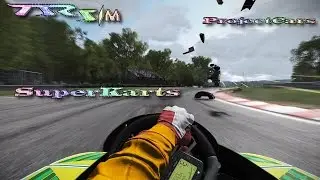 Project Cars SuperKarts Explosion!