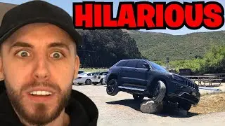 Смешные ошибки в автомобилях (Идиоты в машинах)