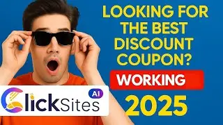 ✅ ClickSites AI Coupon Code & Tutorial 2025 &ndash; Full Review + Real Working Discount!