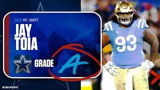 2025 NFL Draft Grades: Cowboys receive 'A' for selecting DL Jay Toia at No. 217 overall