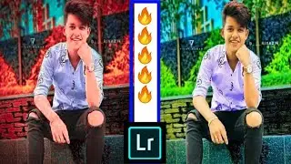 RED TONE -lightroom mobile editing tutorial🔥RED colours tutorial  lightroom