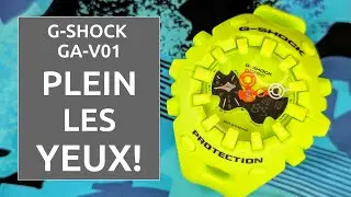 Une G-Shock qui ne fait pas dans la dentelle - Casio GA-V01-9AJF Shock Release Hand