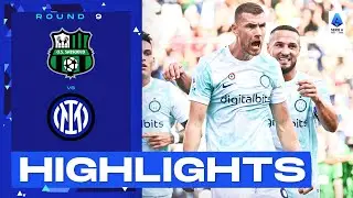 Sassuolo-Inter 1-2 | Dzeko seals first win in three for Inter: Goals & Highlights | Serie A 2022/23