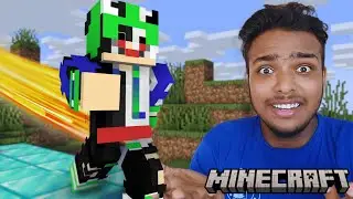 Minecraft but Everything I touch turns to Diamond