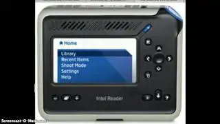 My Screencast for IntelReader