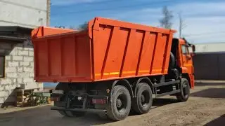 КамАЗ 6520 2016-го года с мостами от Mercedes-Benz!