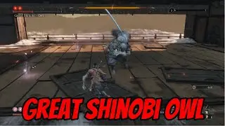 Sekiro Shadows Die Twice: Great Shinobi Owl Boss Fight