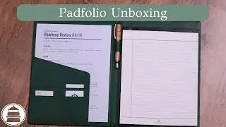 Padfolio Unboxing | Gallery Leather
