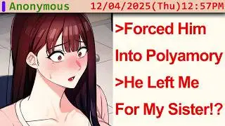 Feminist Forces Her Boyfriend Into Polyamory and Is DESTROYED When He Chooses Her Sister