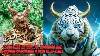 Escultura da COP 30, Guardi&atilde;o que Esconde uma mensagem oculta
