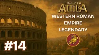 Total War: Attila - Западная Римская империя. Легендарная кампания - Эпизод 14 - Датские войны.