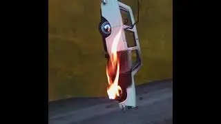 How does this burn? - Metal Toy Car             (2x speed)