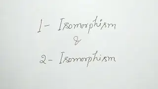 1 Isomorphism And 2 Isomorphism in Graph Theory | Live Class | By:- Harendra Sharma