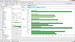 Editing Data Connections and Data Sources:Tableau Desktop 9.0 Video Tutorials