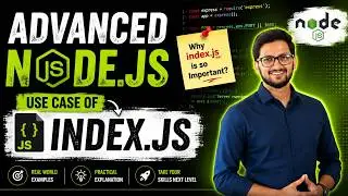 Nodejs Tutorial 21: The Secret Behind index.js in Node.js (Real Use Case) | Advanced Nodejs