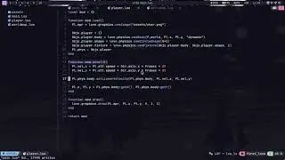 DEV. Learning love2d (gamedev)