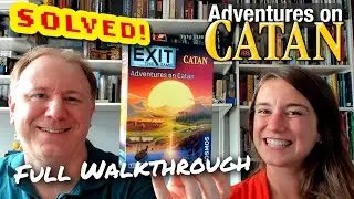 Exit the Game: Adventures on Catan - full walkthrough + solution with Dr Gareth and Laura
