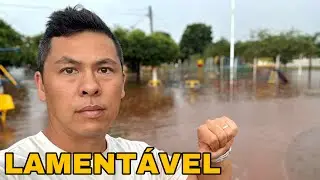 LAMENTÁVEL! FORTE CHUVA ALAGA CASAS NA NOSSA CIDADE 