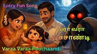 வரா வரா பூச்சாண்டி| Varaa Varaa Poochaandi | Kids Tamil Rhymes | Scary Fun Song