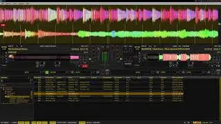 Mixxx on Linux · Jungle+Hardcore+Breakcore