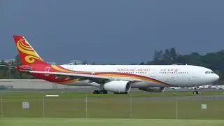 Hong Kong Airlines A330-300 | Landing & Takeoff | Gold Coast Airport